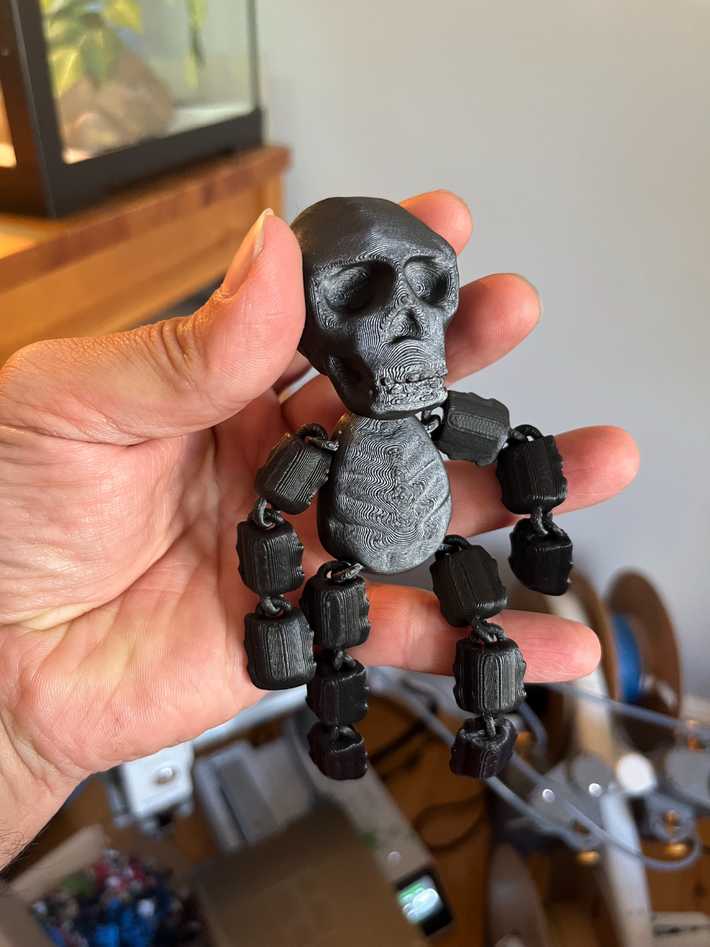 Articulated Skeleton Halloween Ornament Decoration