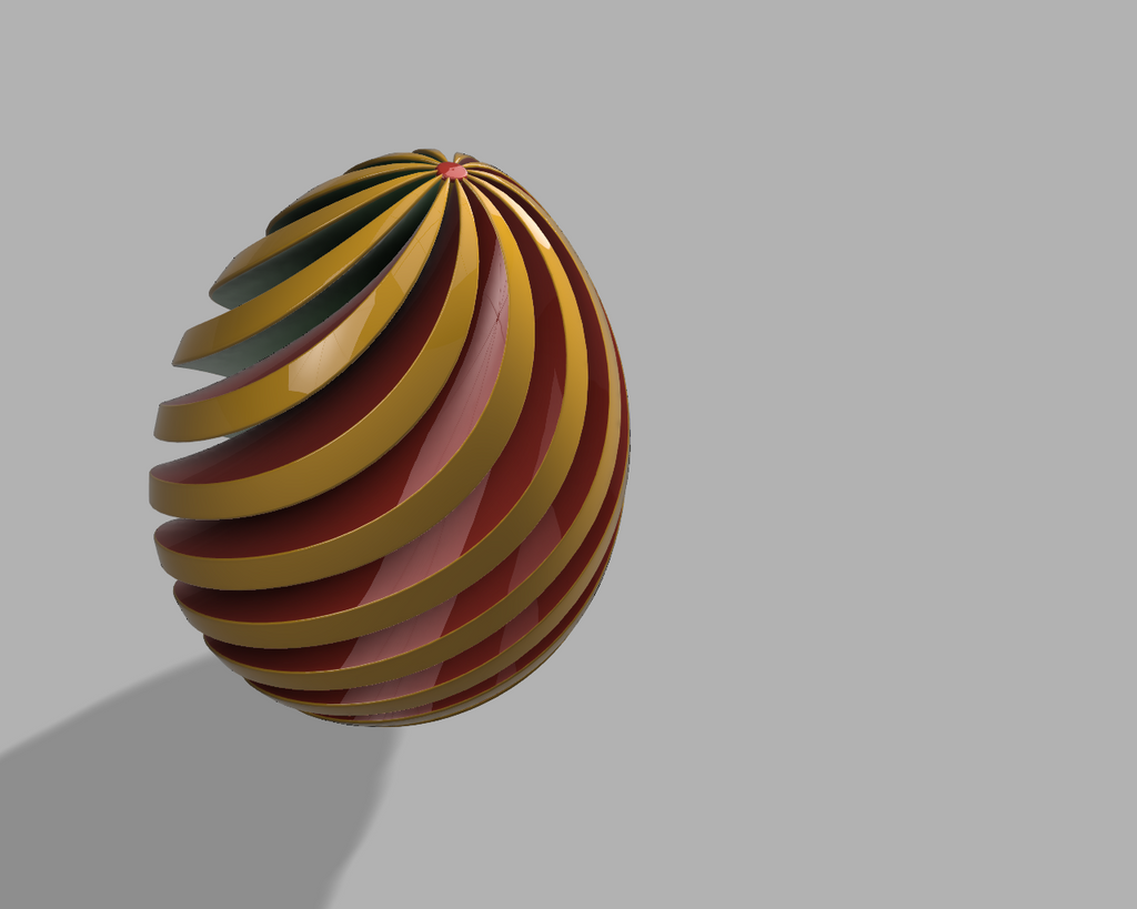 Twisted easter egg