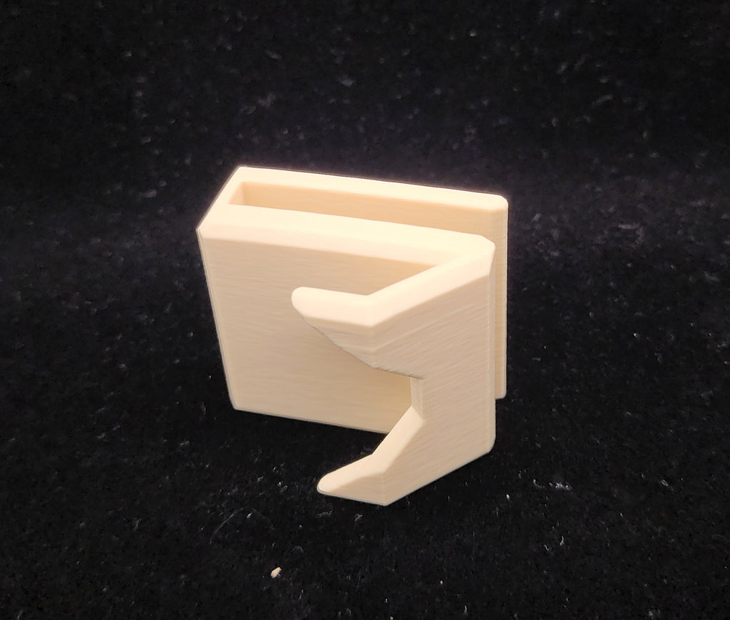 Shower Door Razor Holder - No Supports