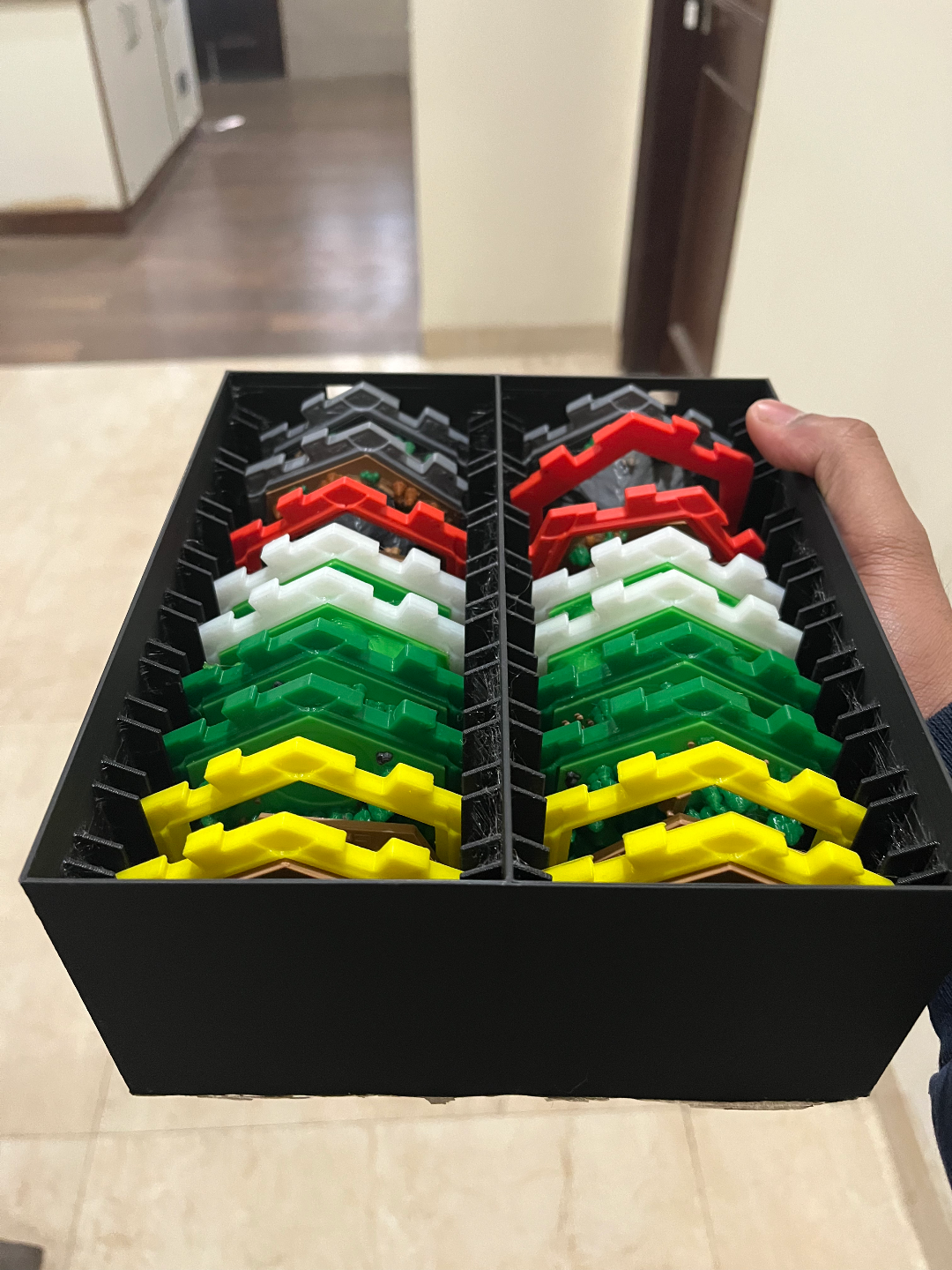 Catan Storage box for Interlocking tiles