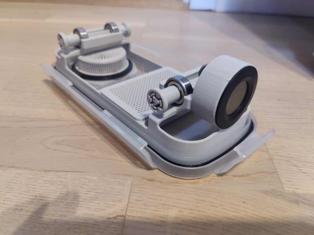 Upside Down Filament Dry Box with Round Hygrometer