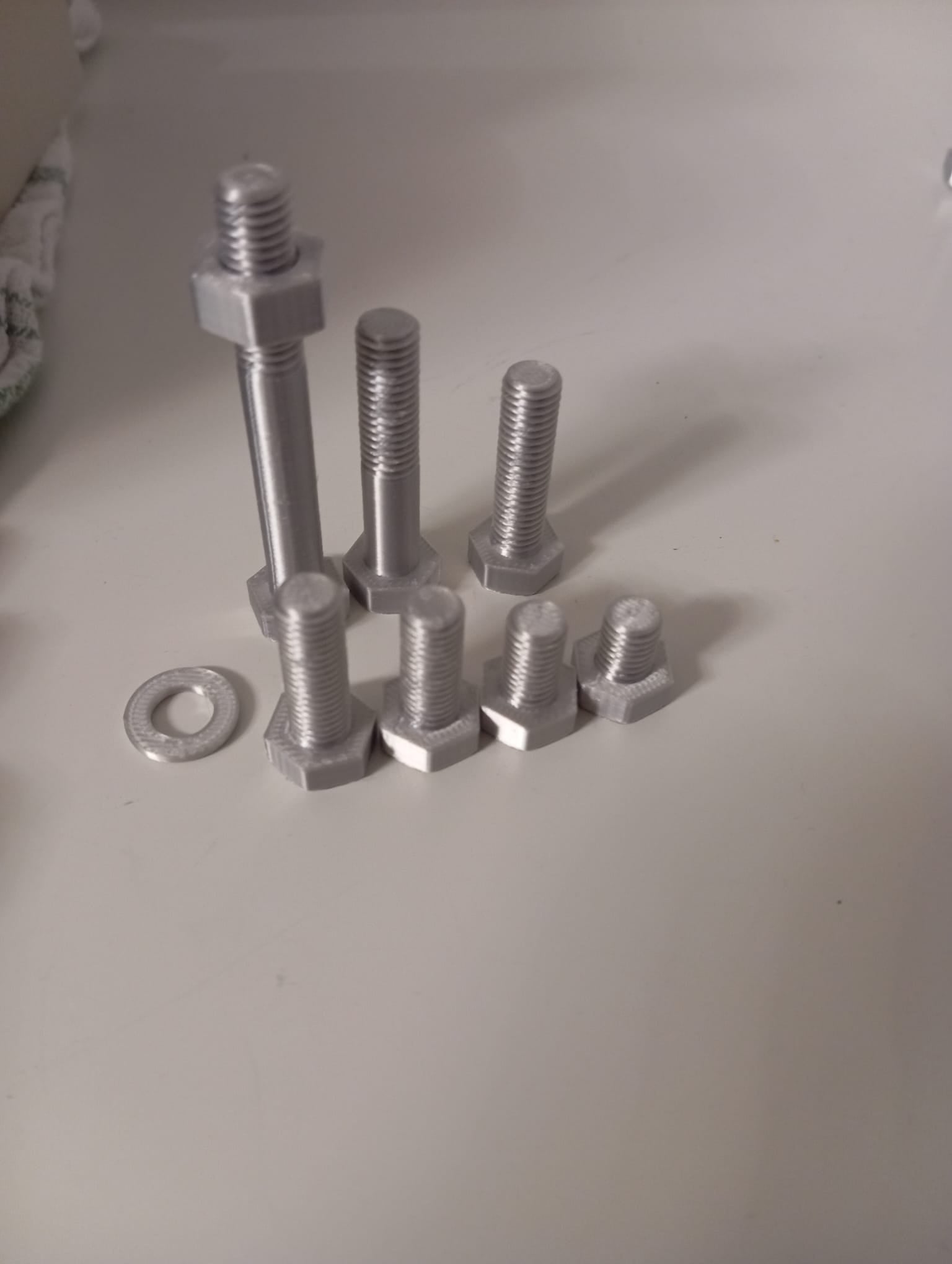 Modular Screw Set M6 M7 M8 M10 + Nuts & Washers