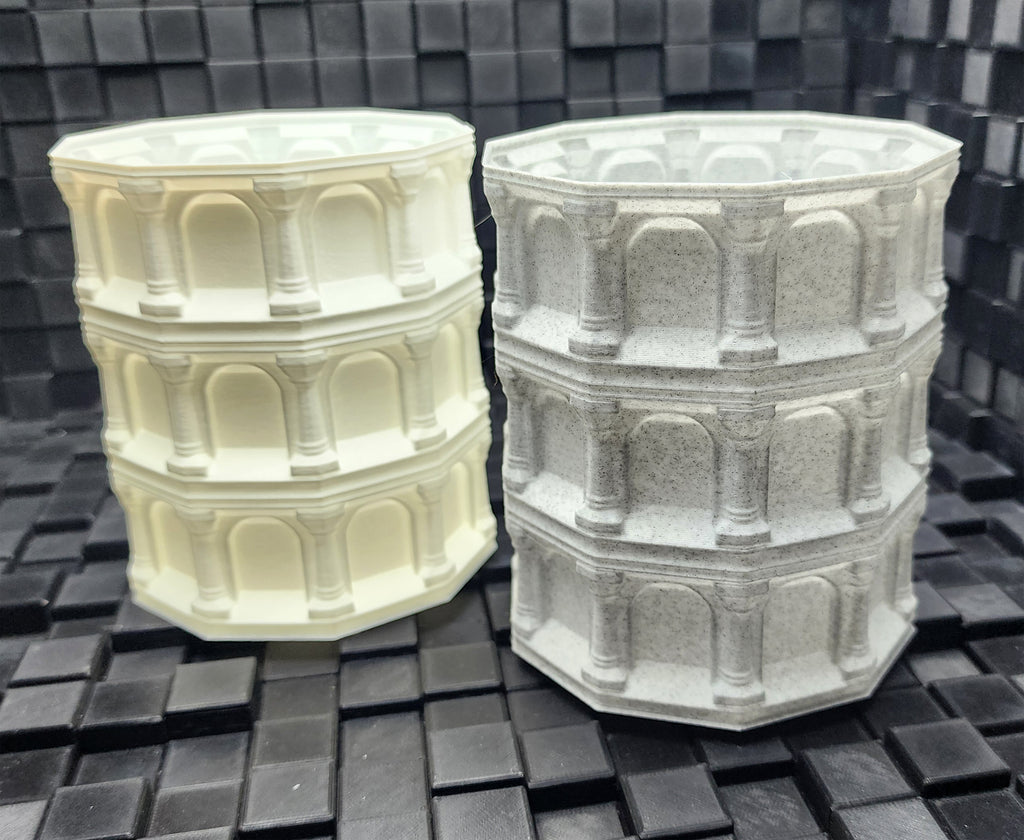 Gothic Arches Spiral Vase