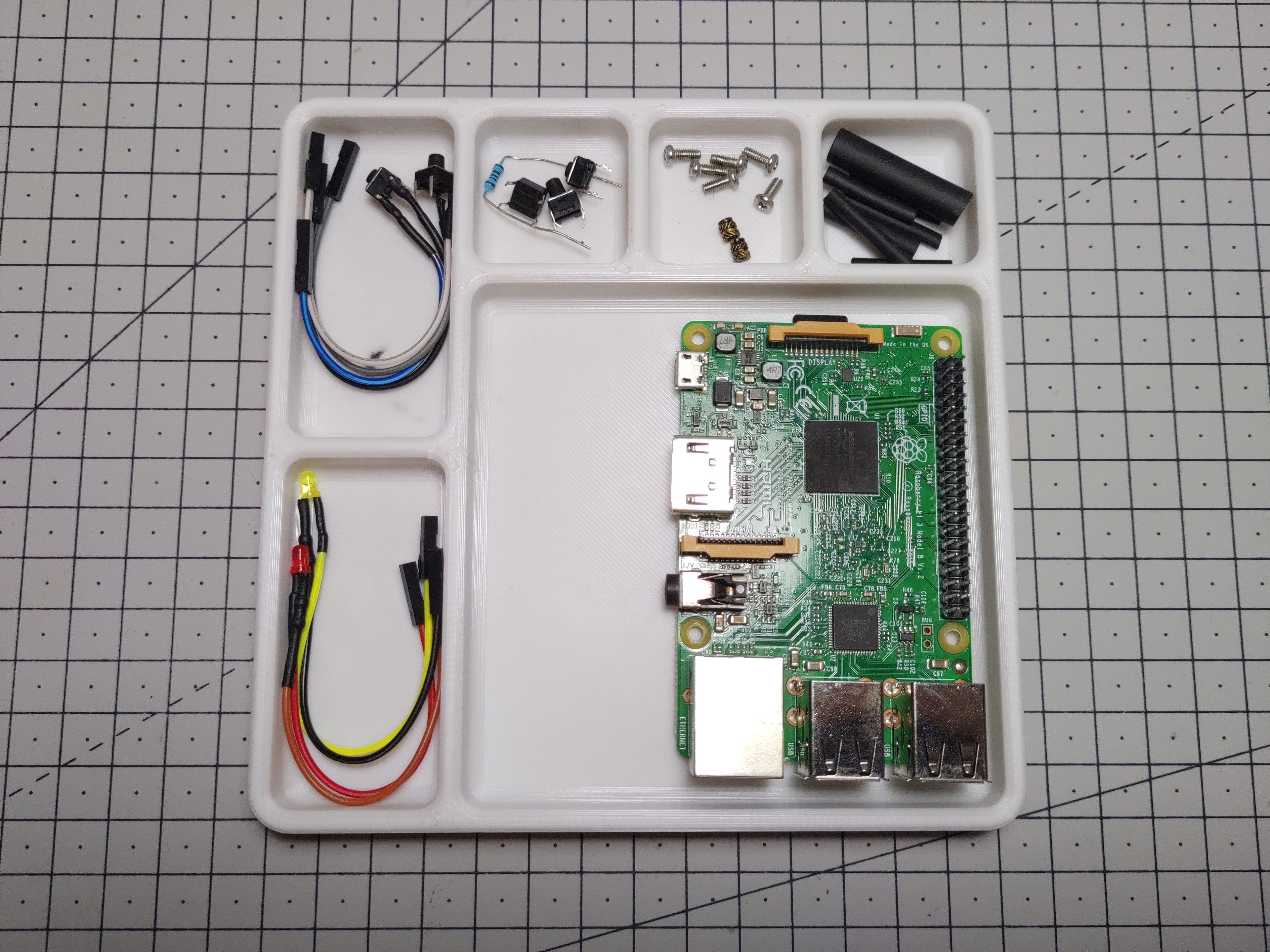 Screw & Parts Tray