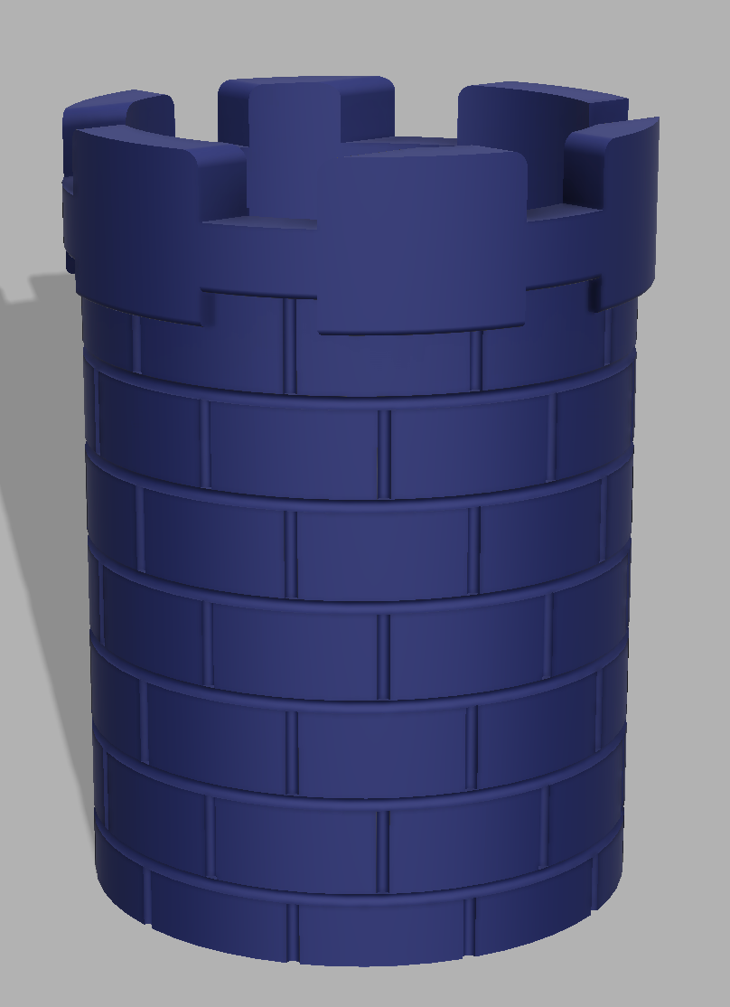 Castle Pencil Cup