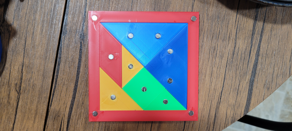 Fridge Magnet Tangrams!