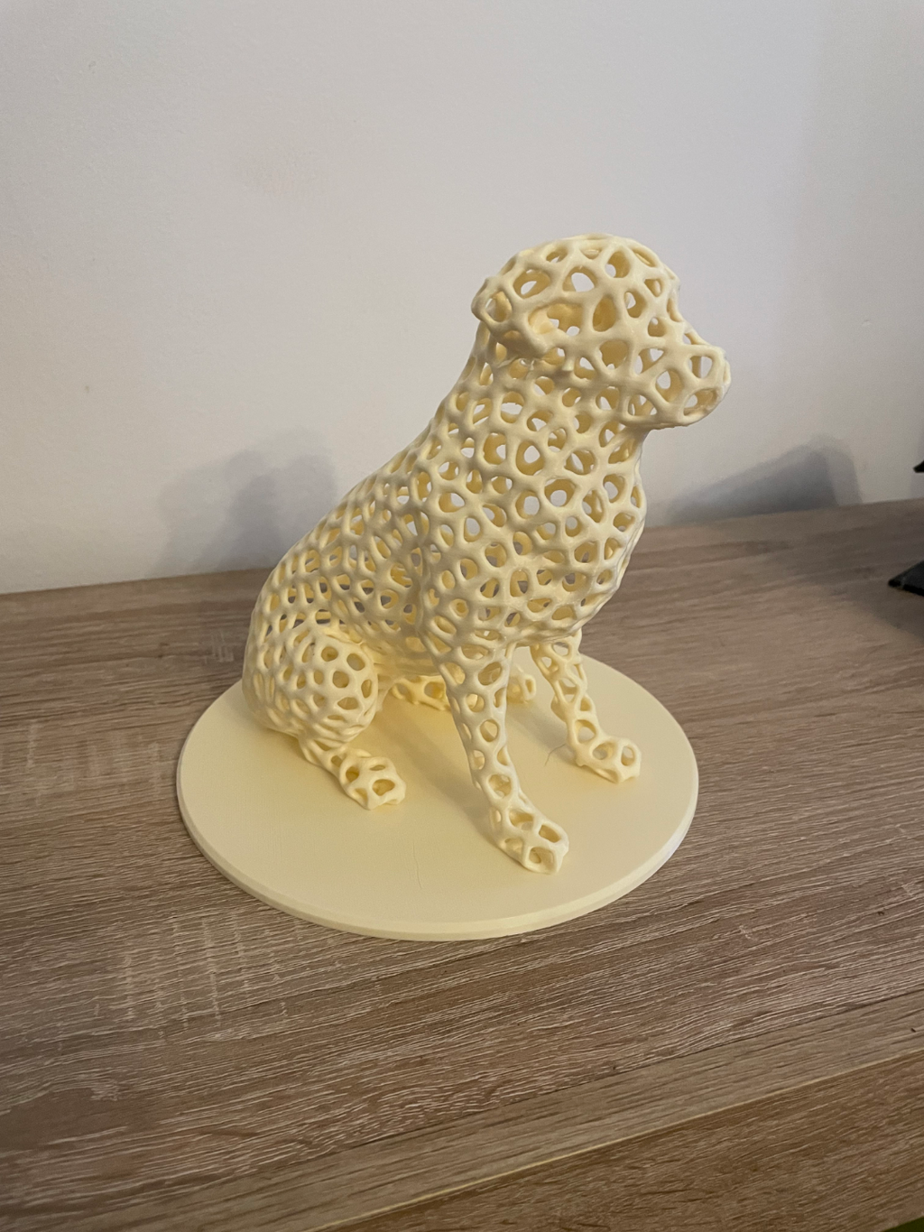 Voronoi Golden Retriever / no supports