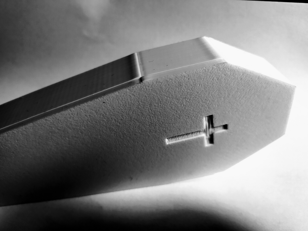 Toothbrush coffin