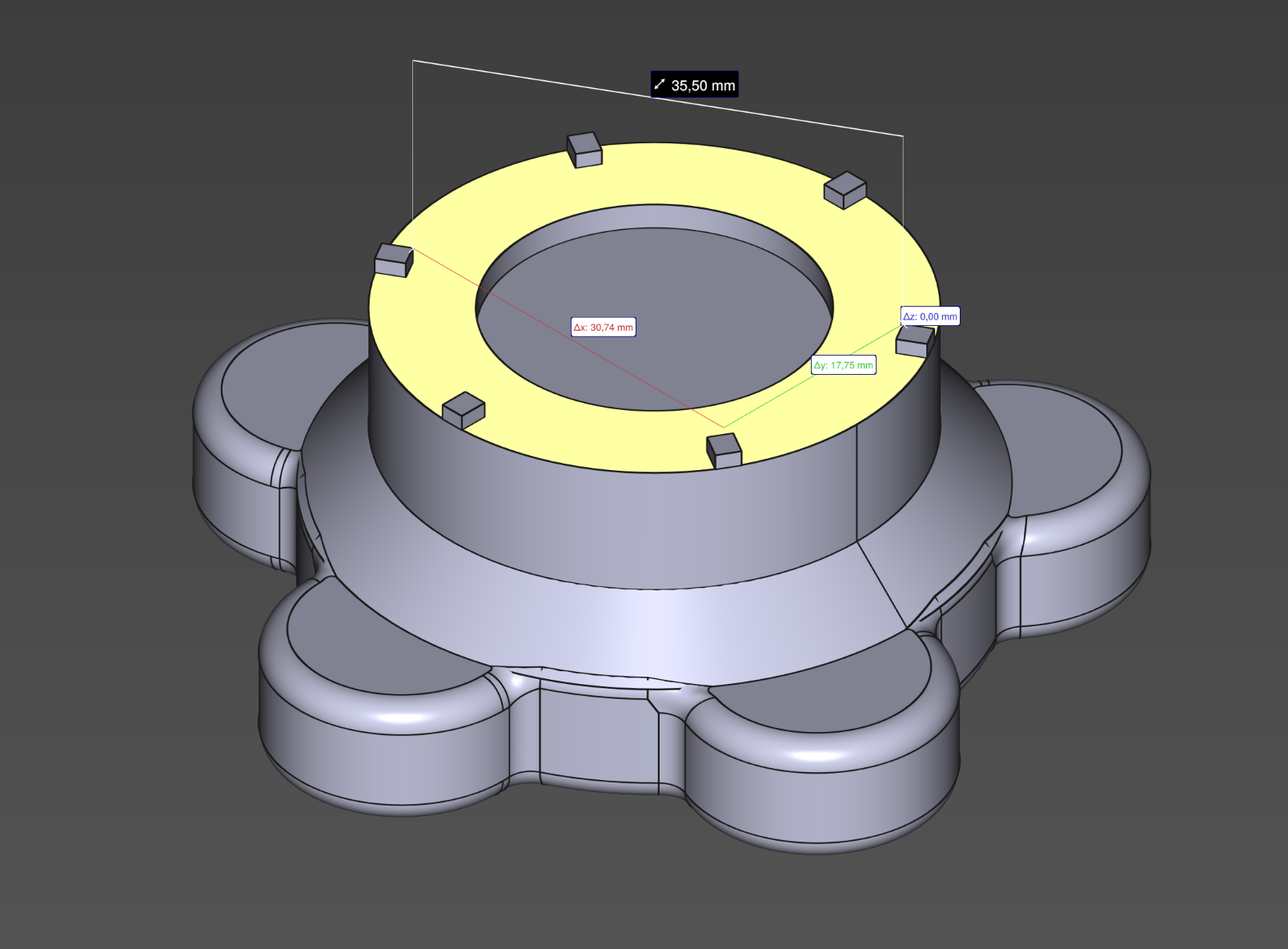 Watch opener for a 40mm watchcase