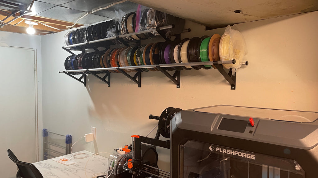 Wall Bracket for Filament Storage