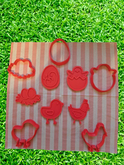 Life Cycle Of Chicken Cookie Cutter Playdoh Animal