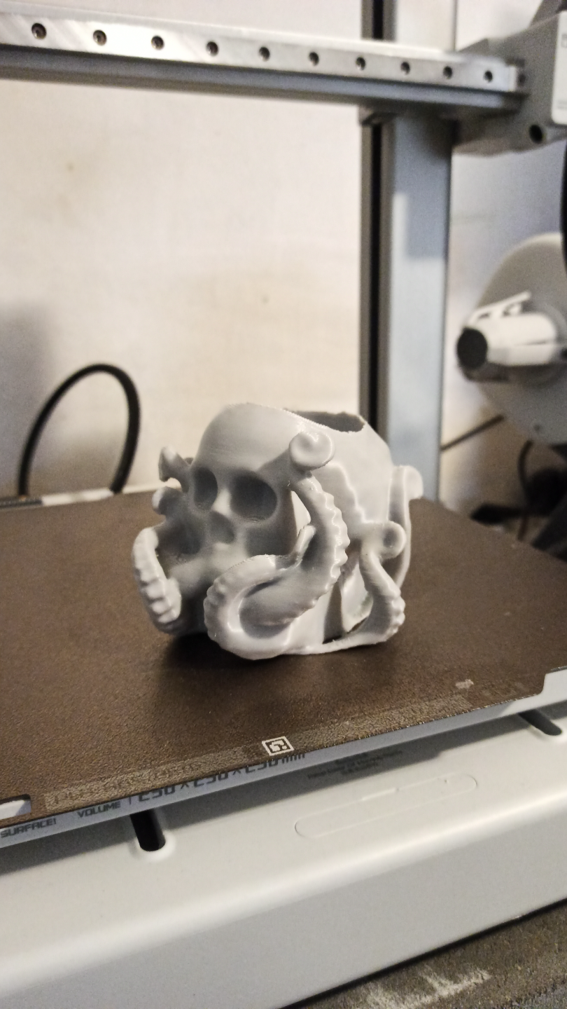 Octo Skull Mini Succulent Planter