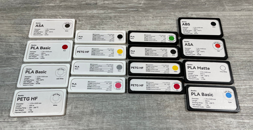 BambuLab Dry Box Label Holder New Updated Box