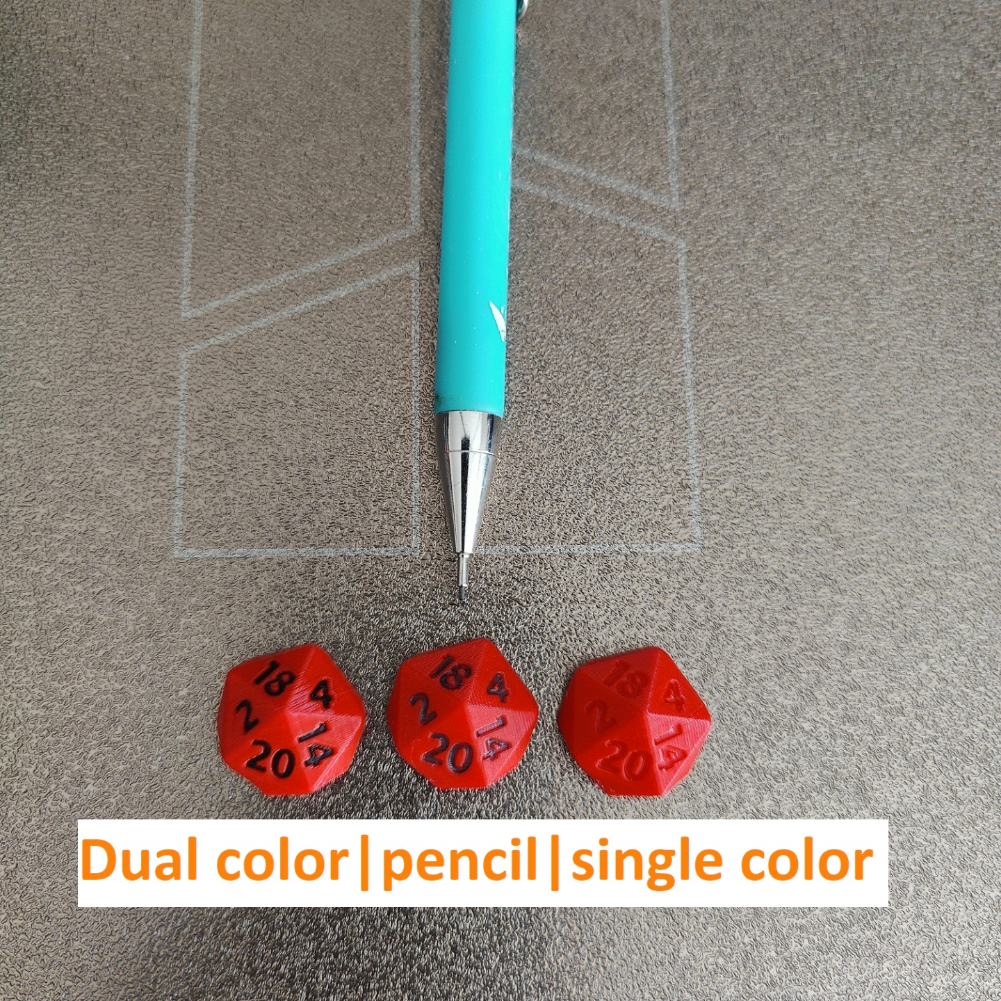 D20 Extruder knob for A1 or mini (AMS not needed)