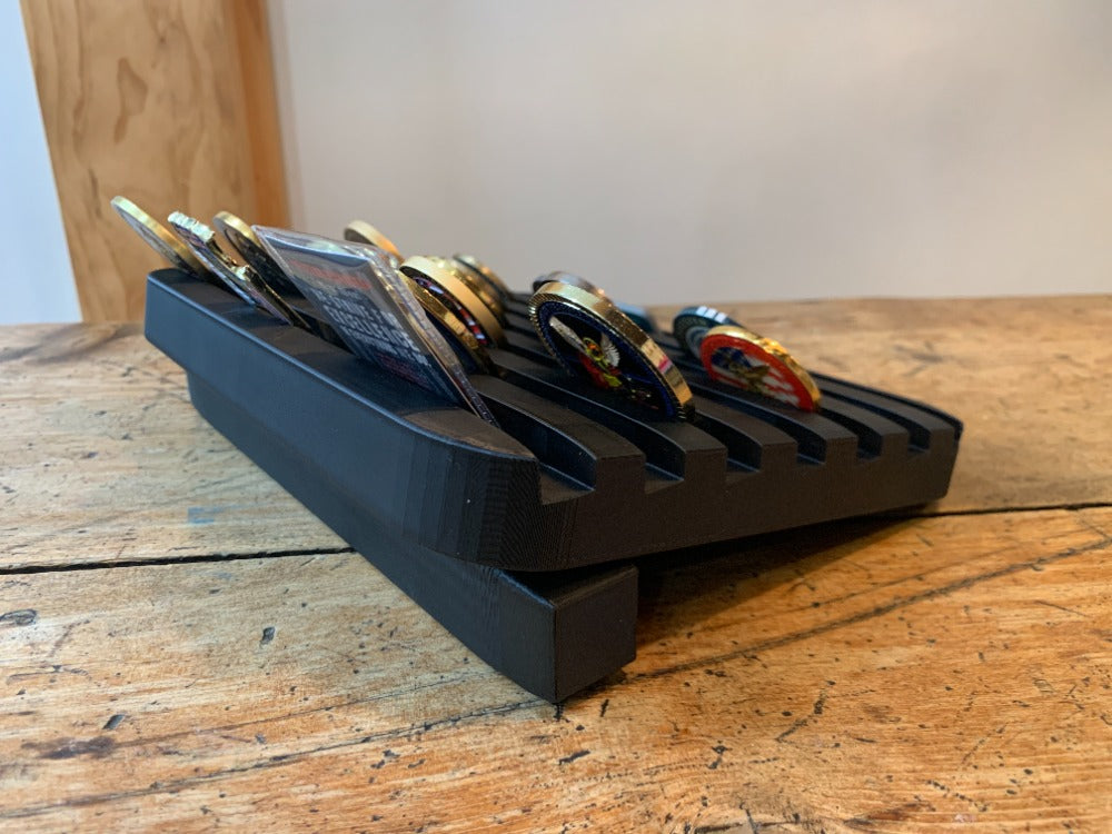 Challenge coin holder/display