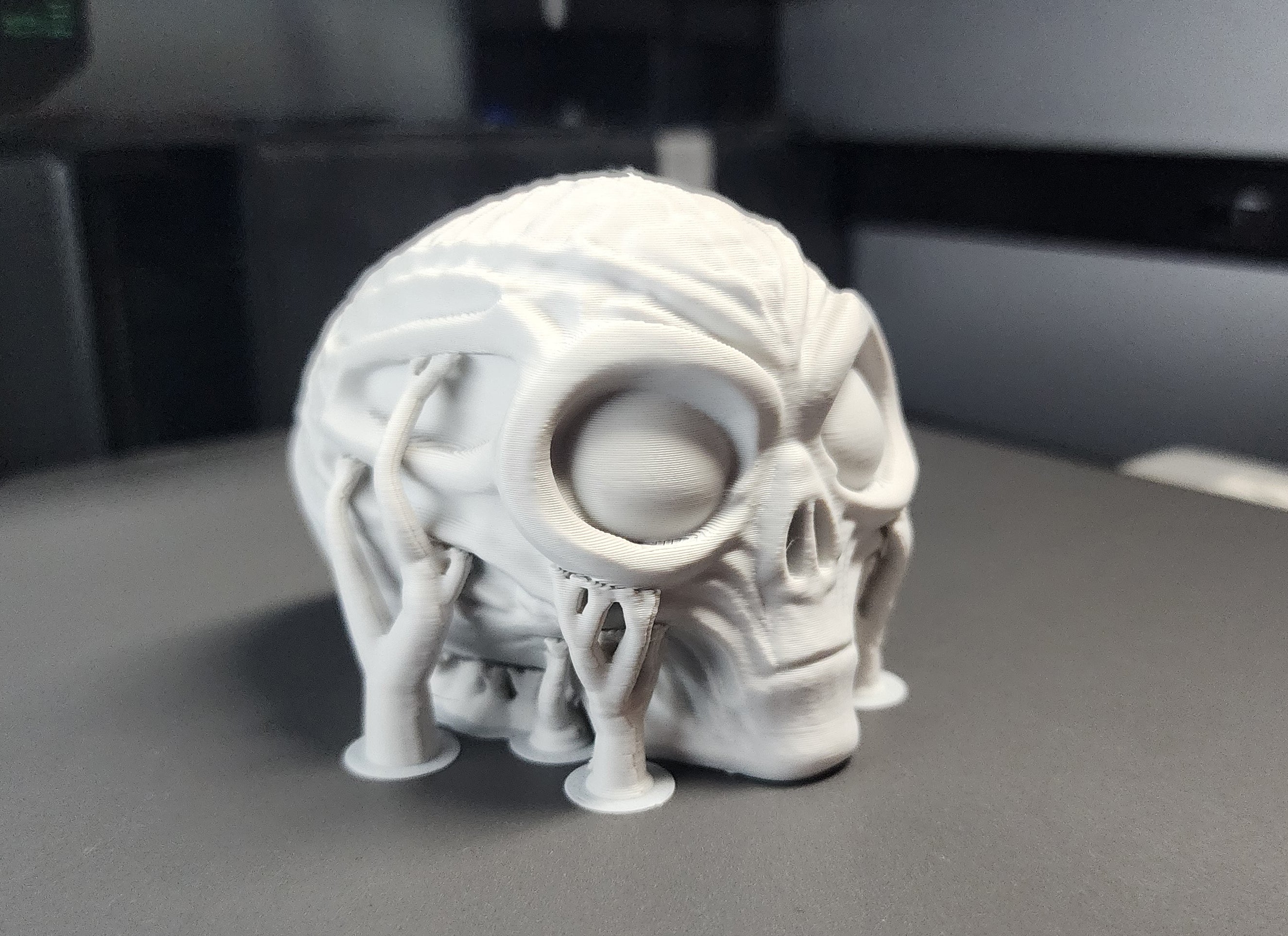 Mummified Alien Skull