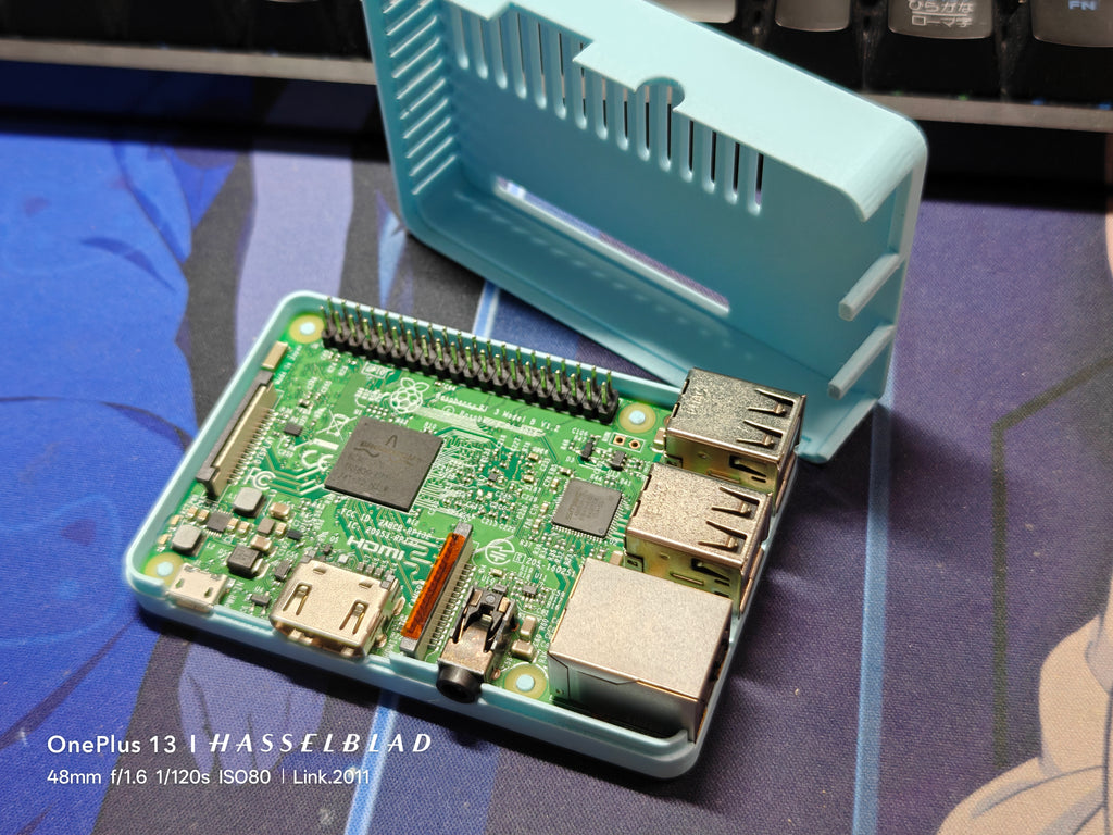 Simplest Raspberry Pi 3B/3B+ Case