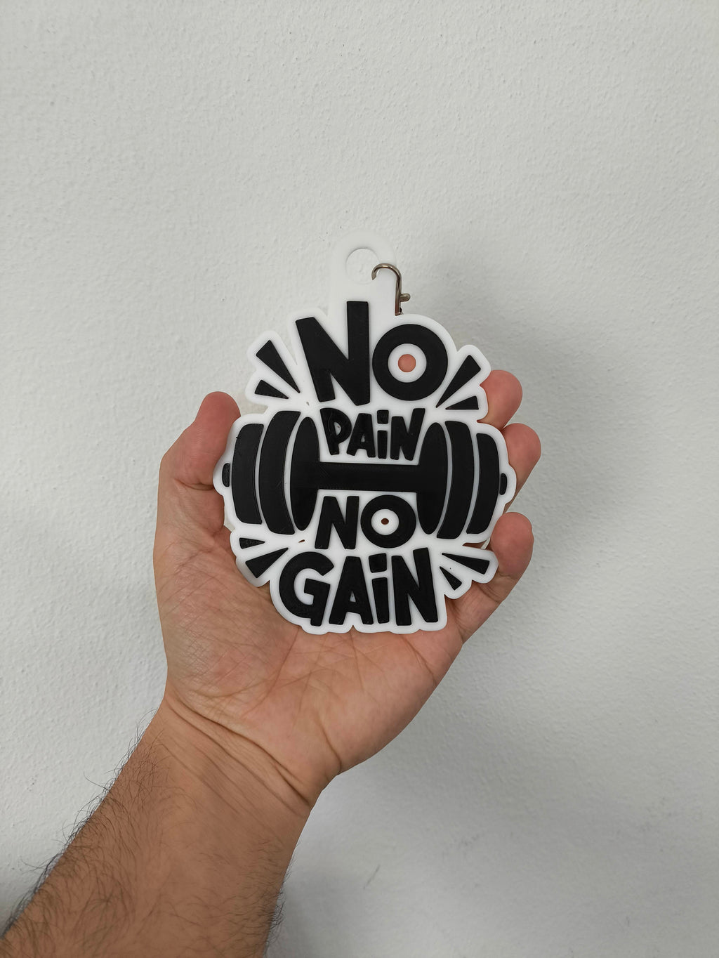Keychain No pain no gain
