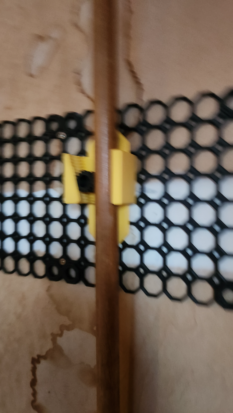 Gravity shaft, broom holder for multiboard,