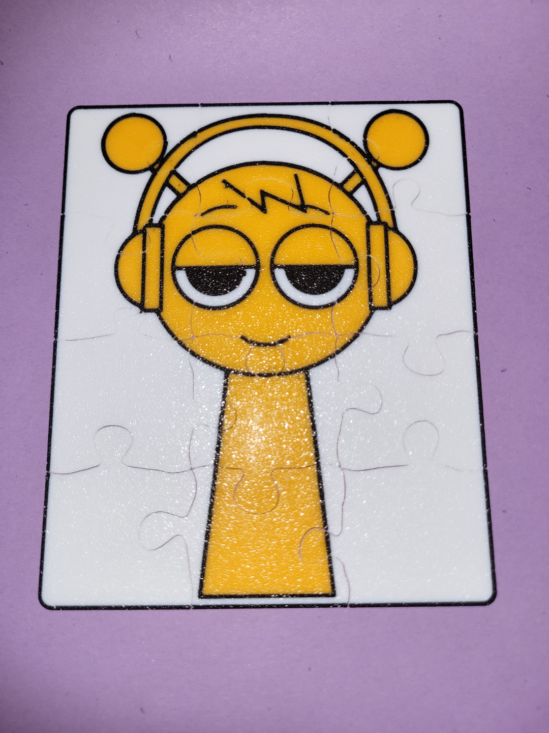 Sprunki Characters 12 Pcs Jigsaw Puzzle Collection