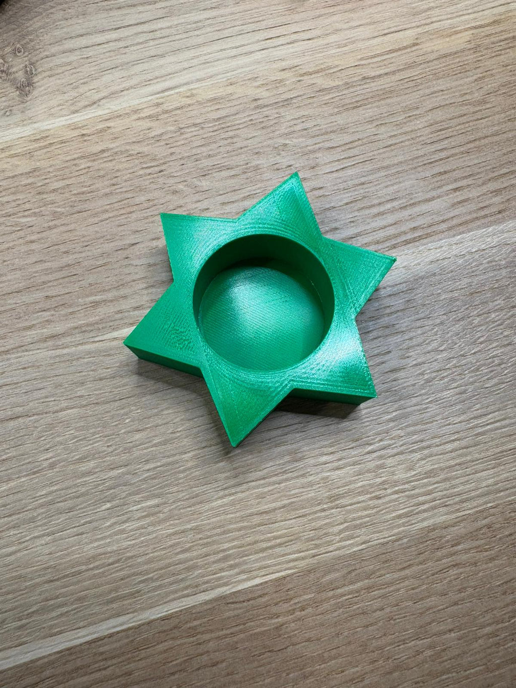 Teelichthalter Weihnachtsstern