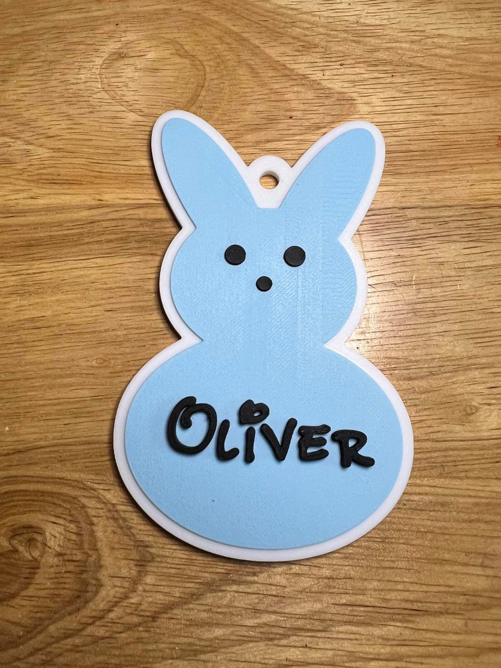 Marshmallow Bunny Tag