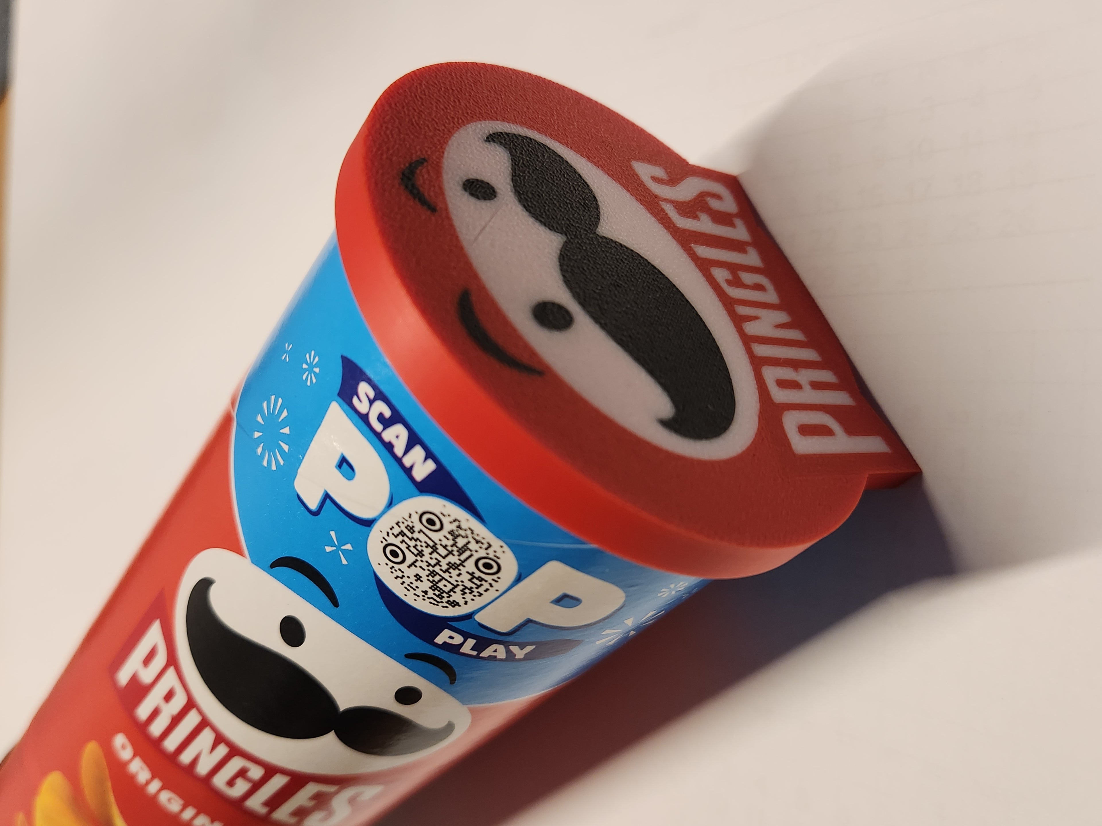 Pringles Tray and lid - with new logo