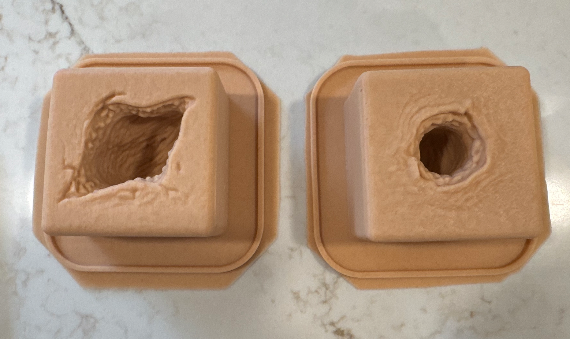 Silicone Wound Packing Trainer Mold - Laceration