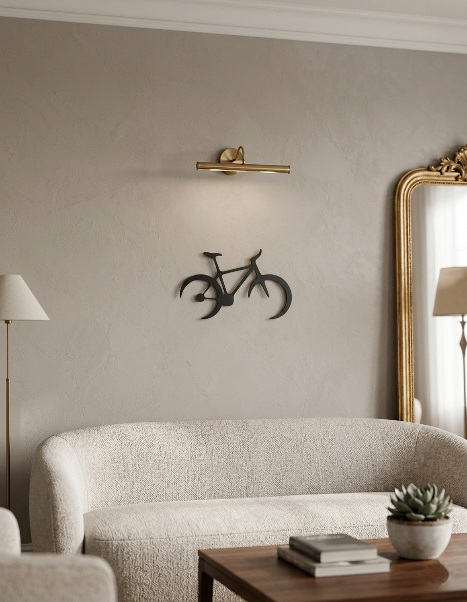 Minimalist Bicycle Wall Art - art bicicletta