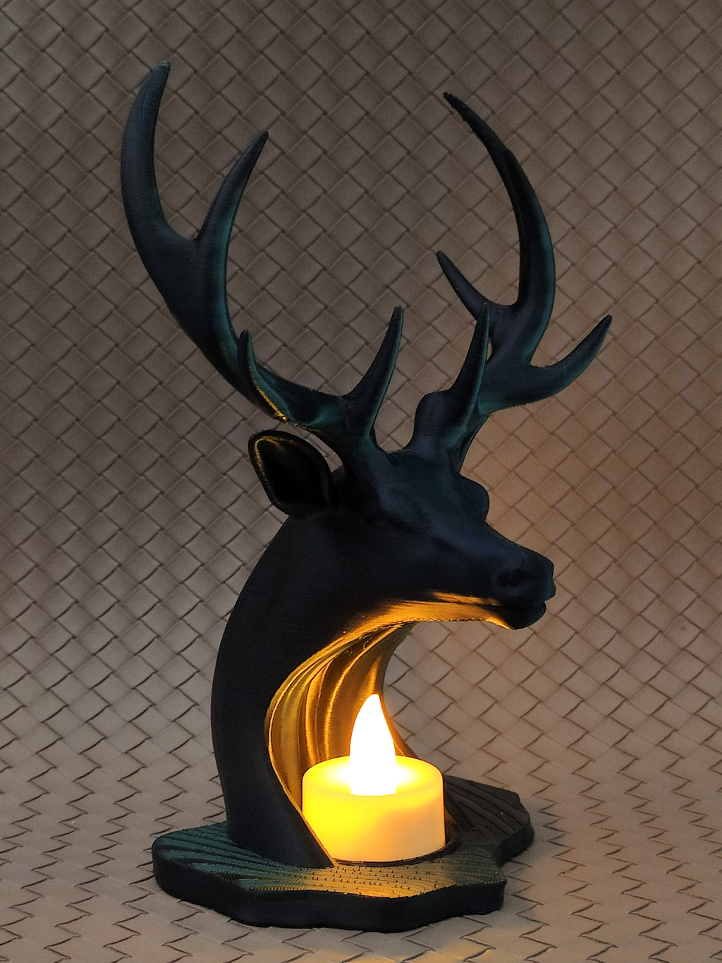 Deer Statue - LED Tea light Holder