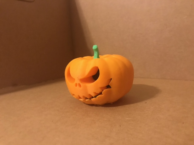 3 color Halloween pumpkin 0.25mm (pla)