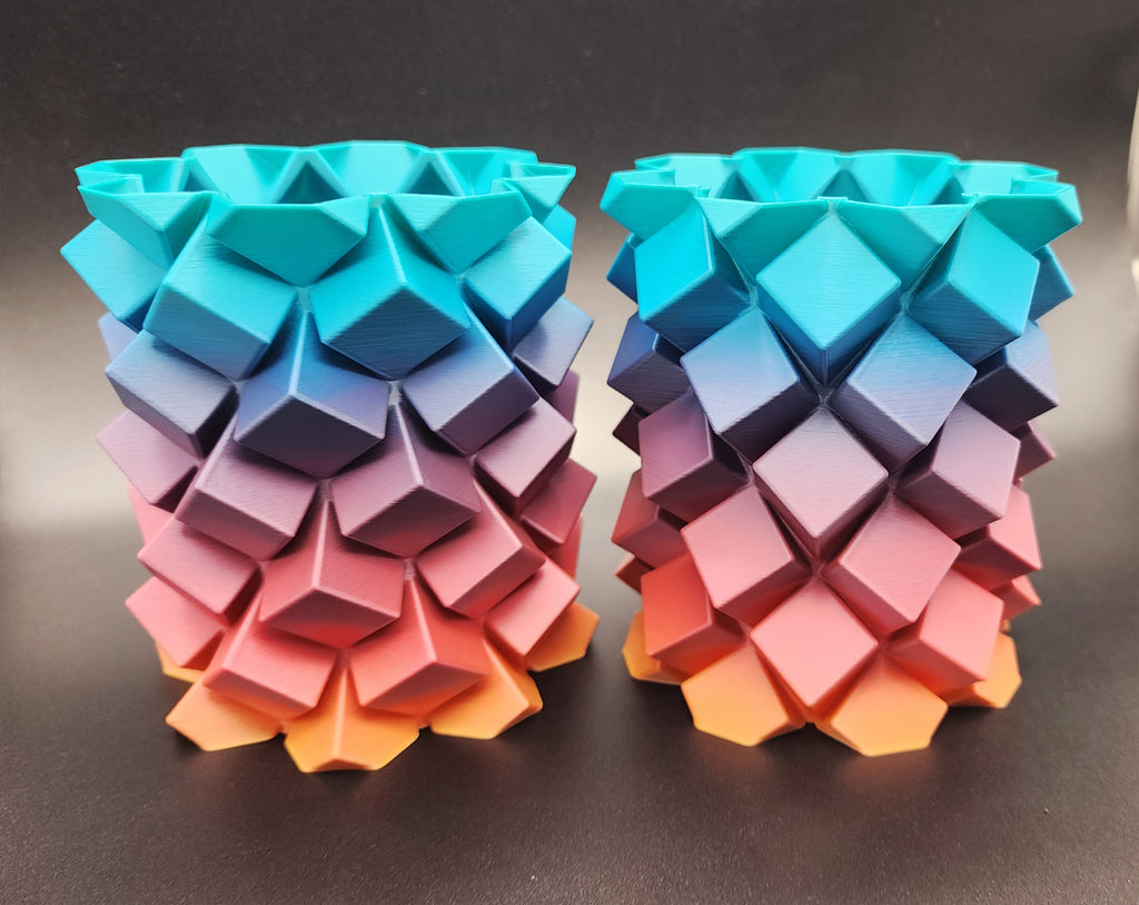 ◇ Sugar Cube Spiral Vases V2 ◇ Up/Down