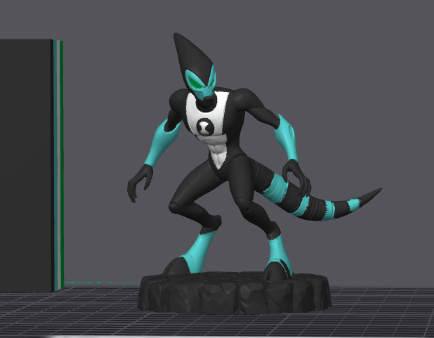 XLR8 (Ben 10) - Modelo 3D