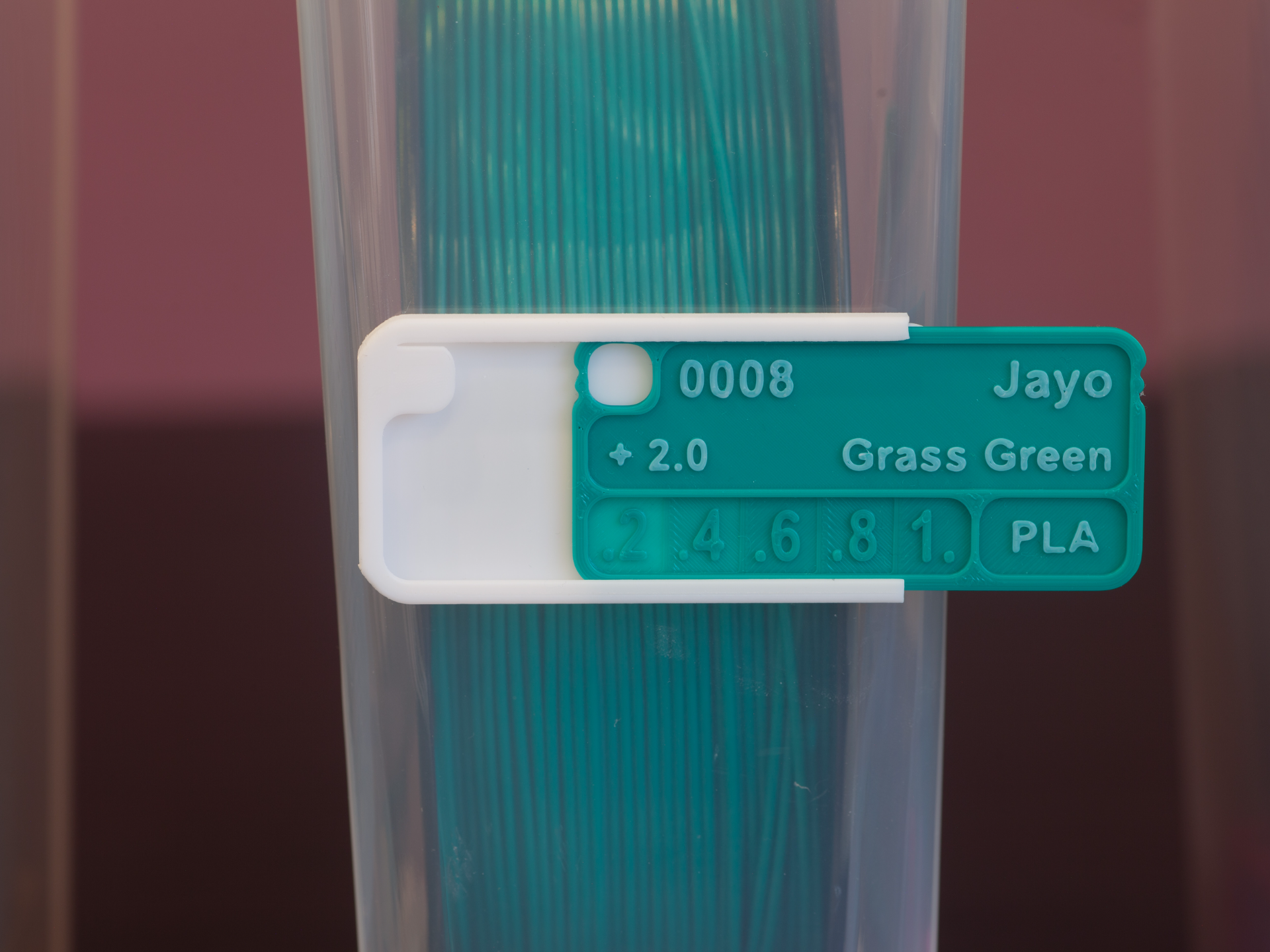 Favorite Filament Sample Holder (storage label)
