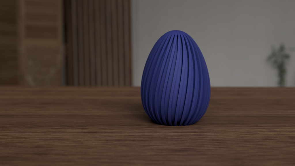 Twisty Easter egg