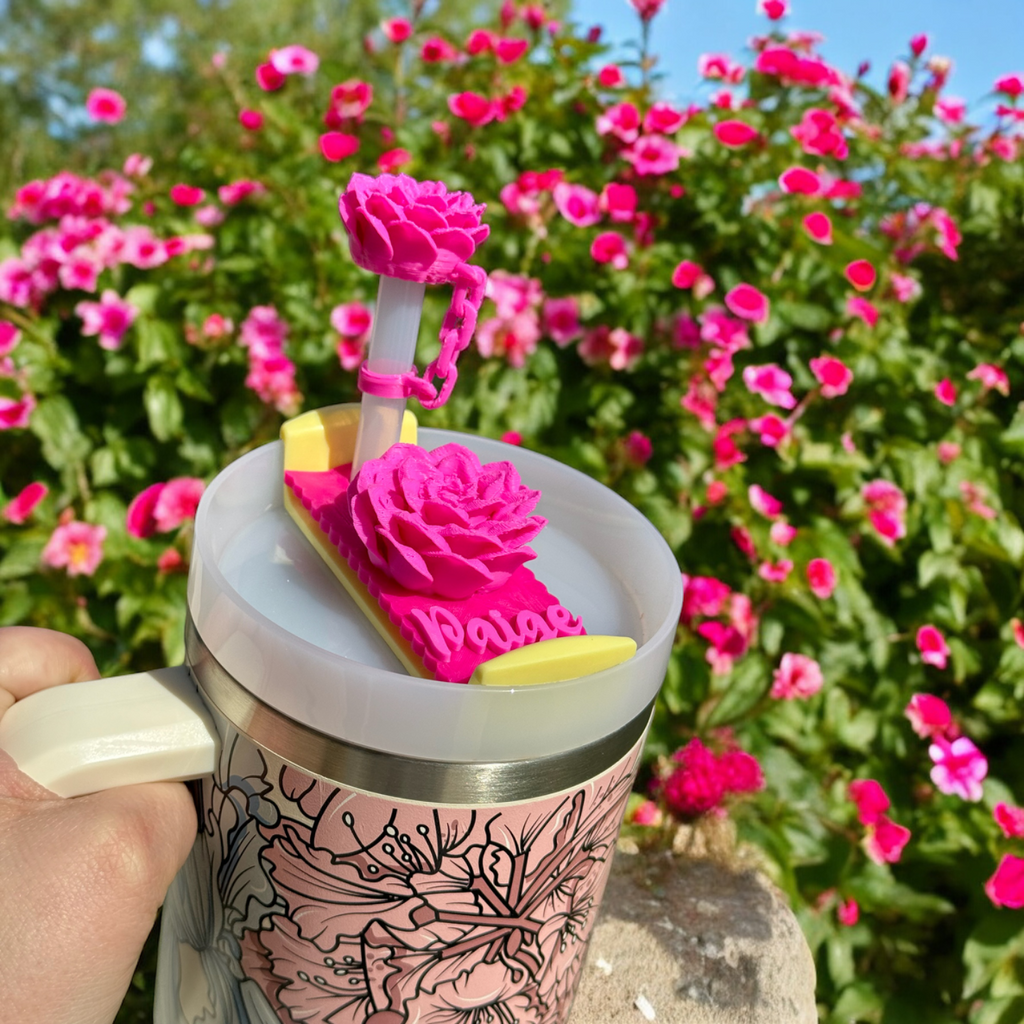 Peony Stanley Lid Topper