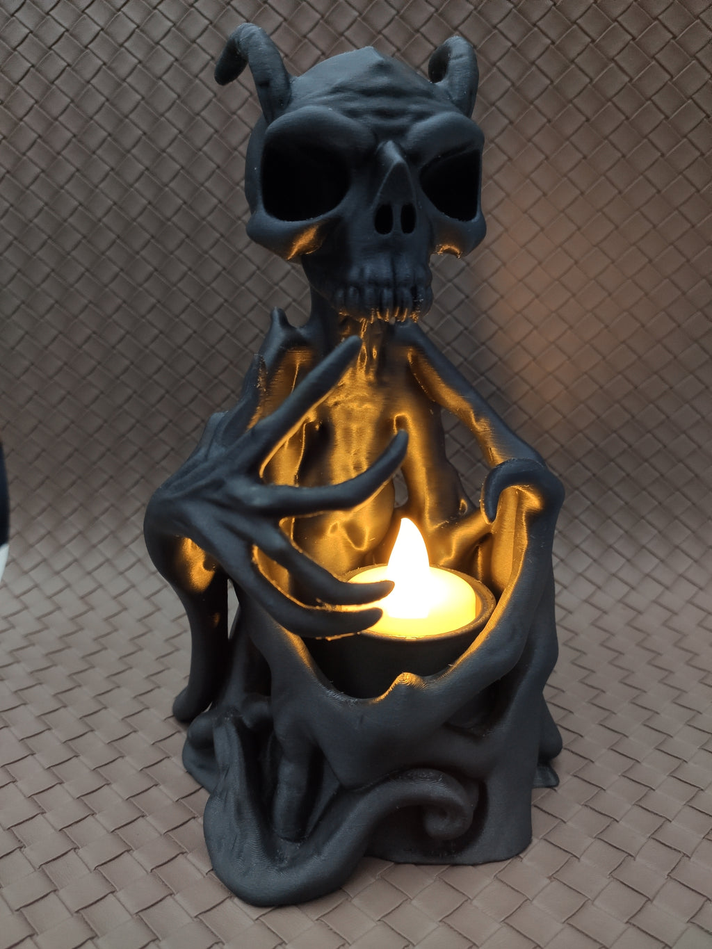 Nightmare - LED Tea light Holder