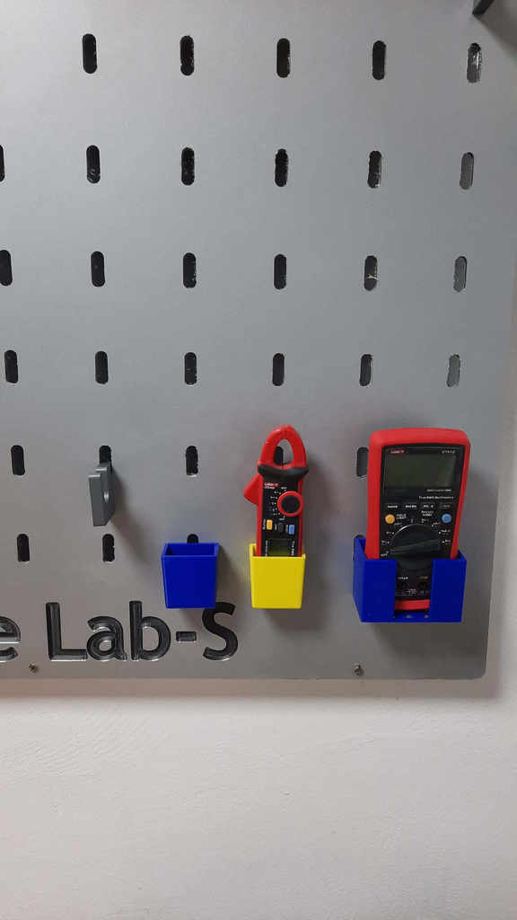 pegboard and hooks for fablab