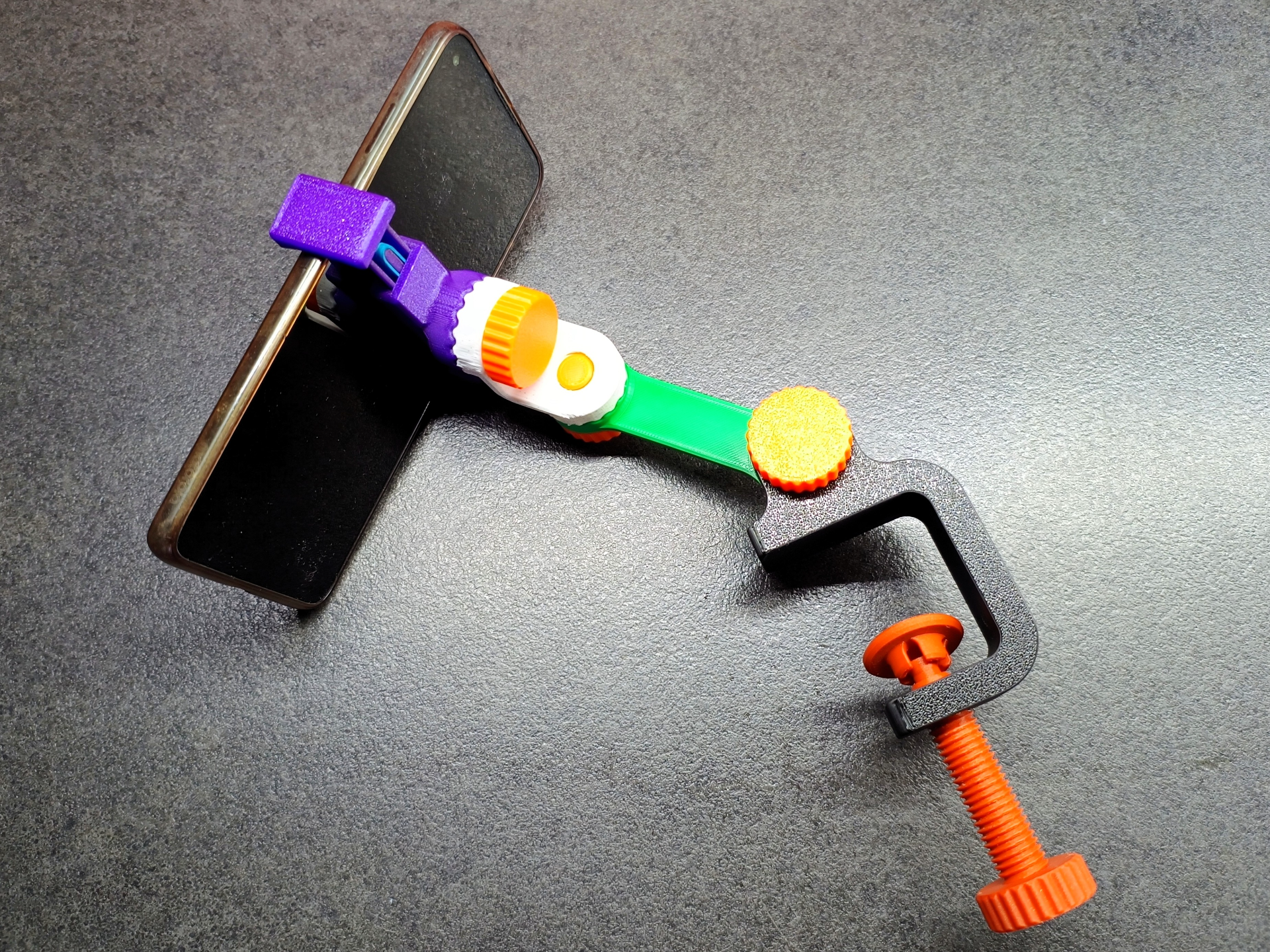 Clamp with Connection (Multifunctional Arm)