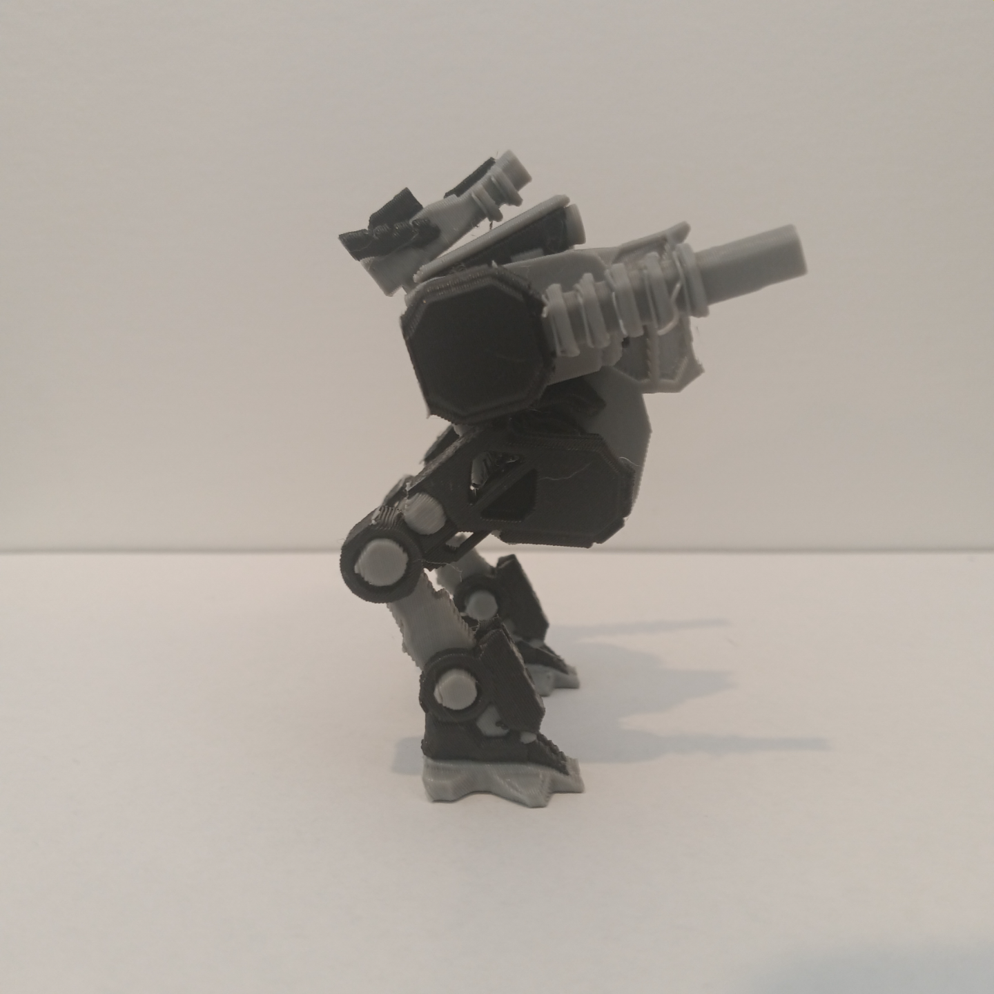 Q-17 Fighter Mech (Print In Place) Articulated