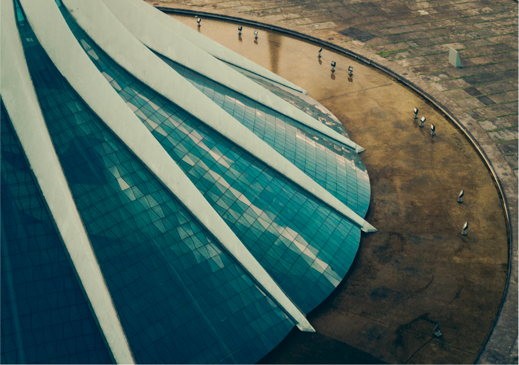 Cathedral Brasilia by Oscar Niemeyer