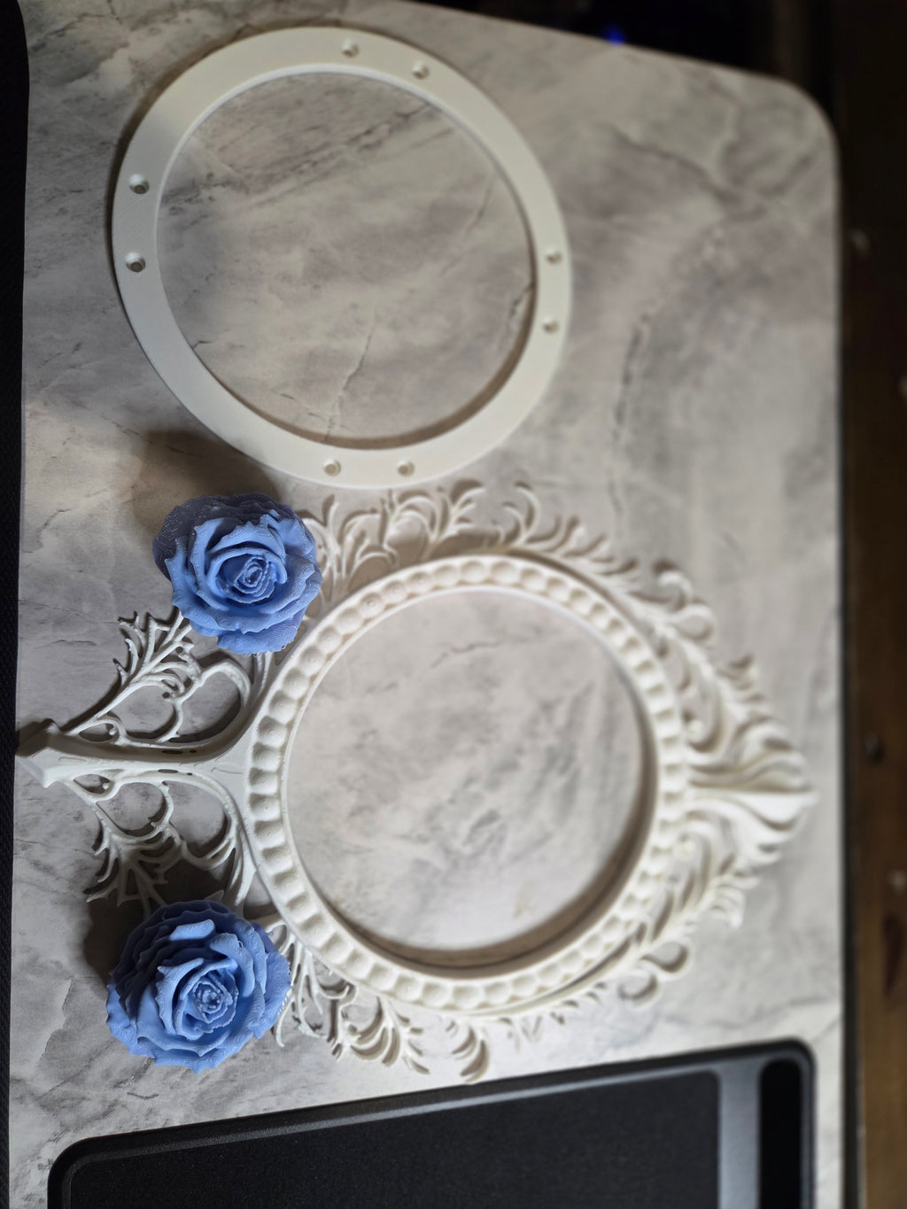 Gothic Rose Frame 5 inch