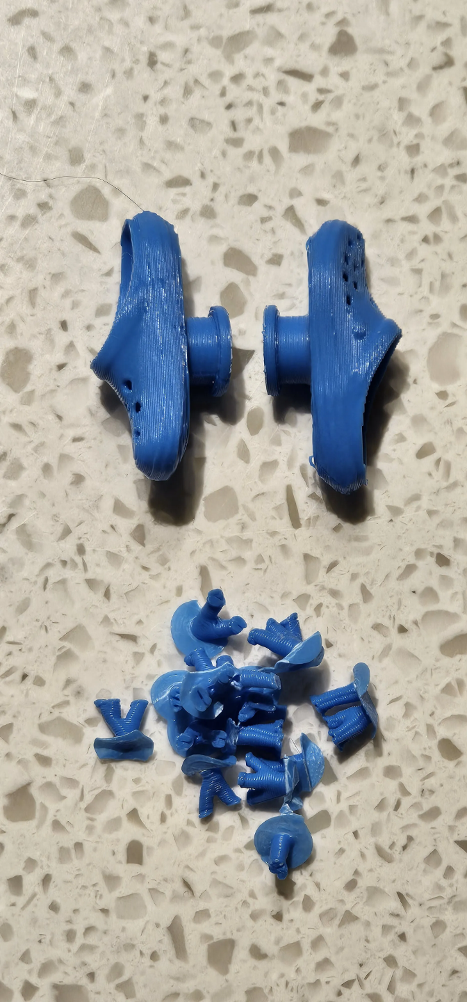 croc charm mini crocs (without strap)