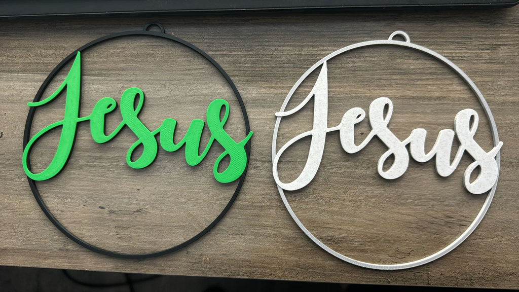Jesus Colorful Wall Art