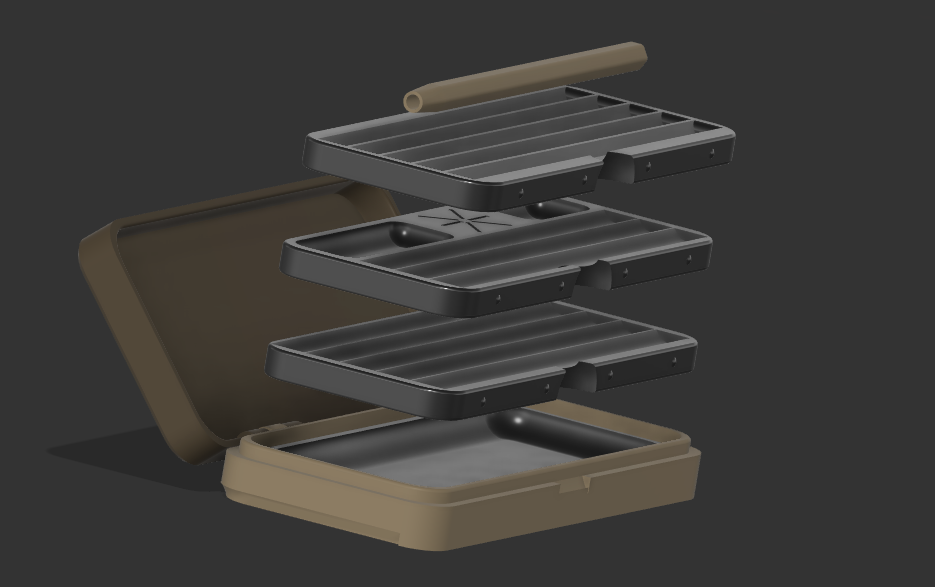 Modular pencil case