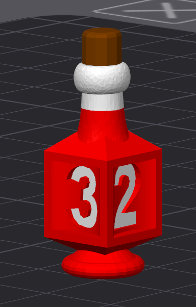 D4 dice, potion dice