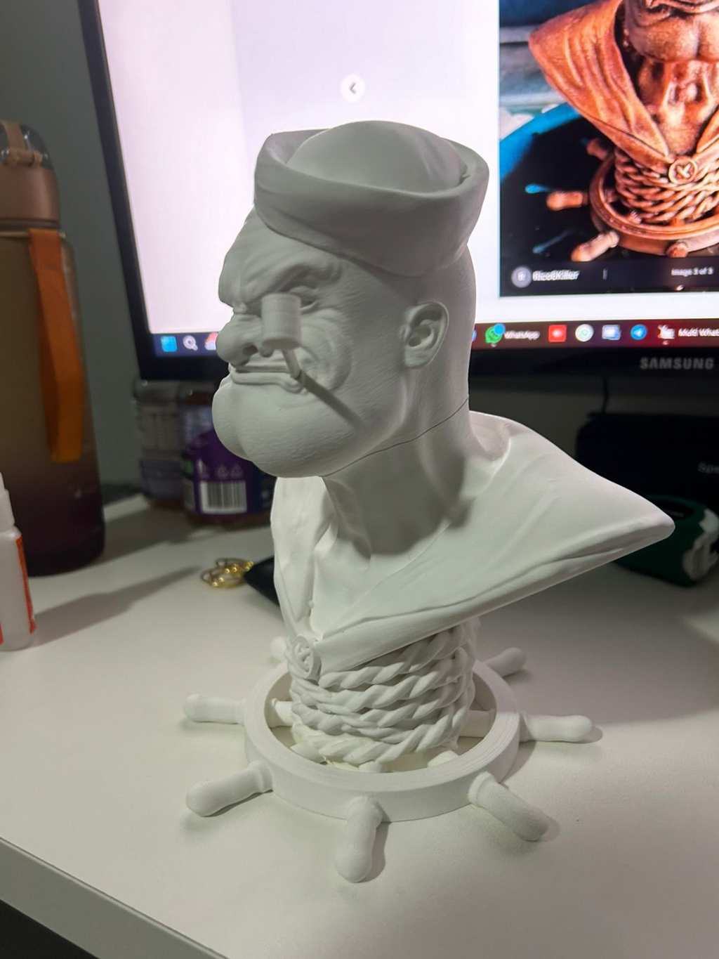 Popeye bust