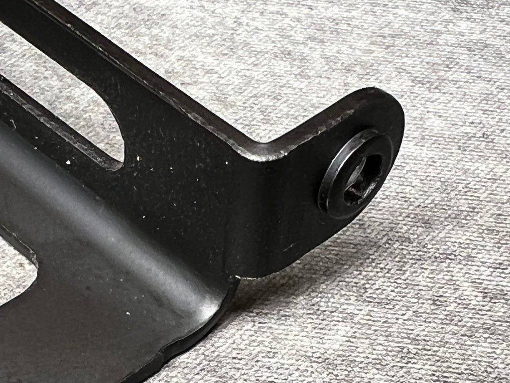 Bambu Lab P1S spacer for rear spool with PTFE routing hole