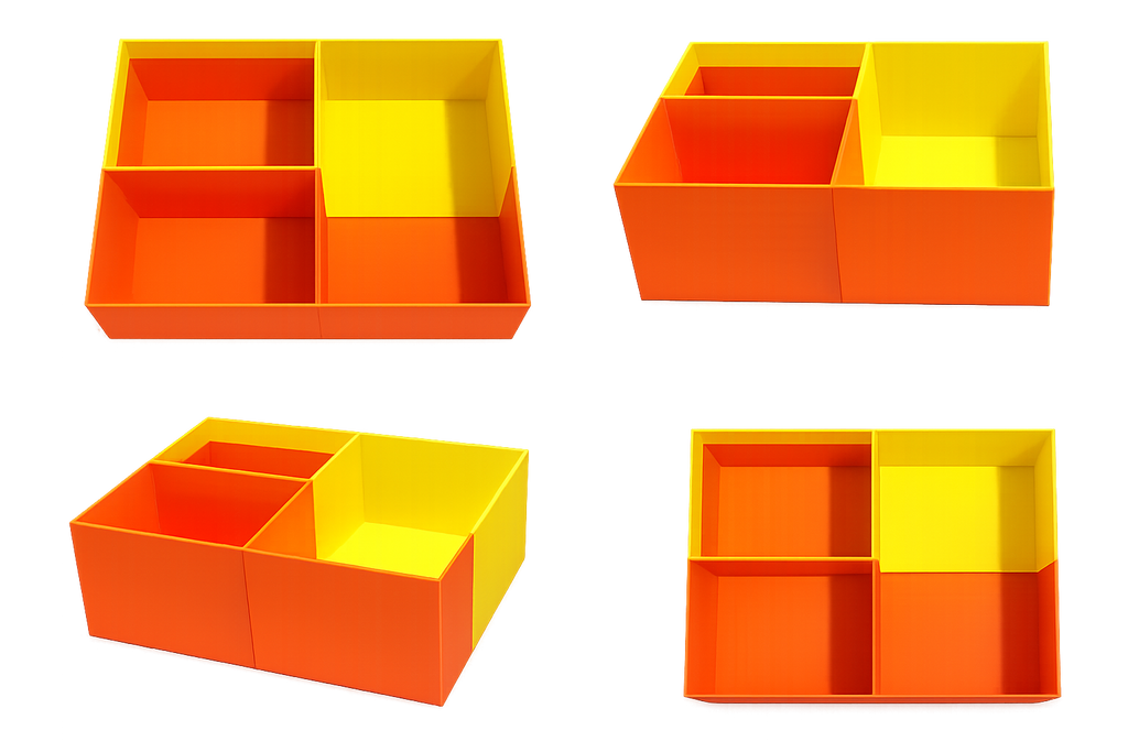 Modular Drawer Organizer – 409 × 309 × 138 mm