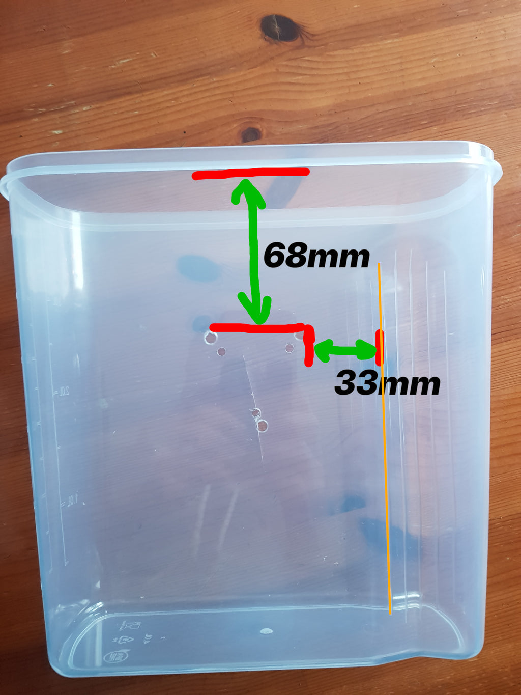 DIY Filament Box | Drybox 4L | 65mm filament spool